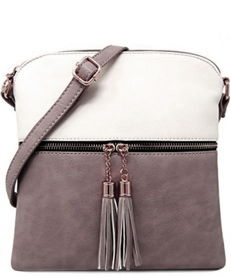 Elegant Wholesale Fashion Cross Body Bag LP062-WT/PEWTER